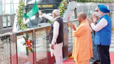 Photo of प्रधानमंत्री मोदी ने देश की पहली रैपिडएक्स रेल सेवा का किया शुभारंभ