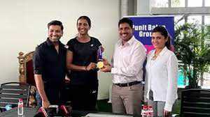Photo of आईटीएफ महिला विश्व टेनिस टूर की शुुरुआत में रुतुजा को किया गया सम्मानित