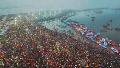 Photo of स्नान पर्व और अमृत स्नान के लिए फेवरिट स्पॉट बना संगम नोज